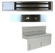 Ventouse électromagnétique 180Kg 12V et Z de fixation