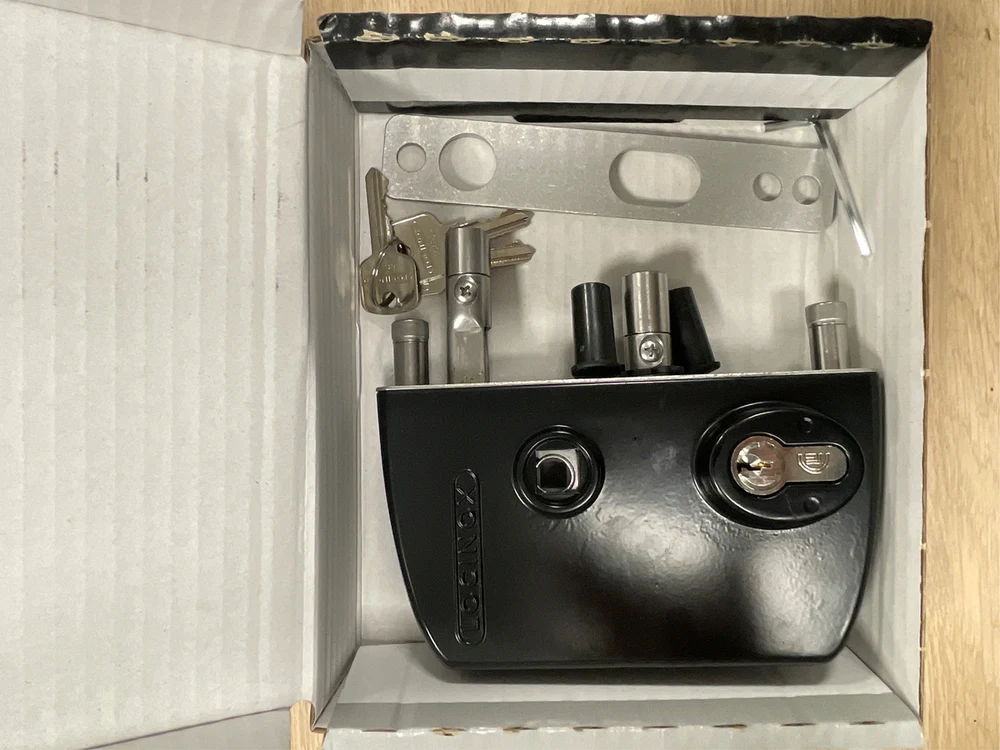 Coffre de serrure Locinox, Cylindre & Plaque (profil 30mm)