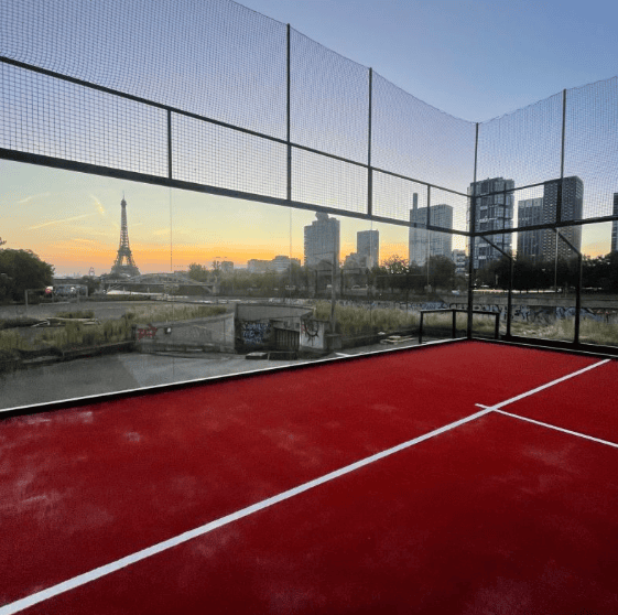 Sportfield padel courts in Paris (photo credit: Anybuddy/Sportfield)