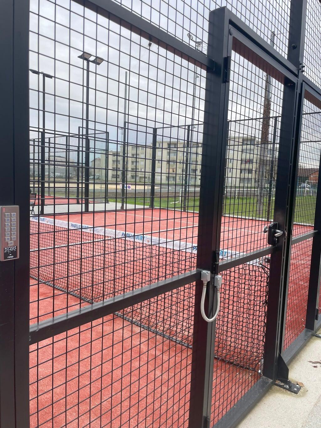 Padel access control connected to Anybuddy, Ten’Up and Gestion Sports