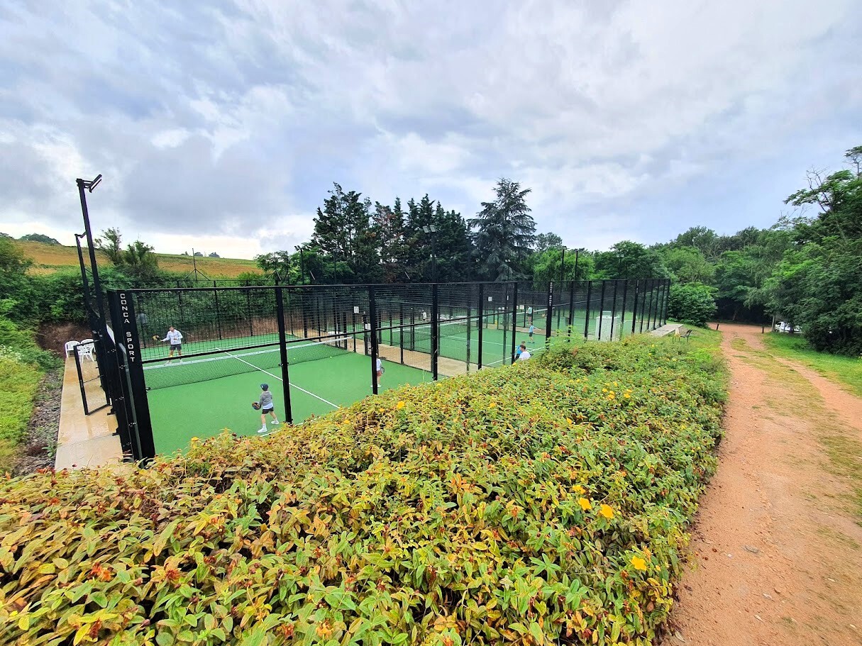 Outdoor padel: lighting control