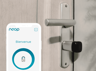 Cylindre connecté Neop : Badges & App