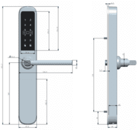 Serrure connectée : Béquille Lora